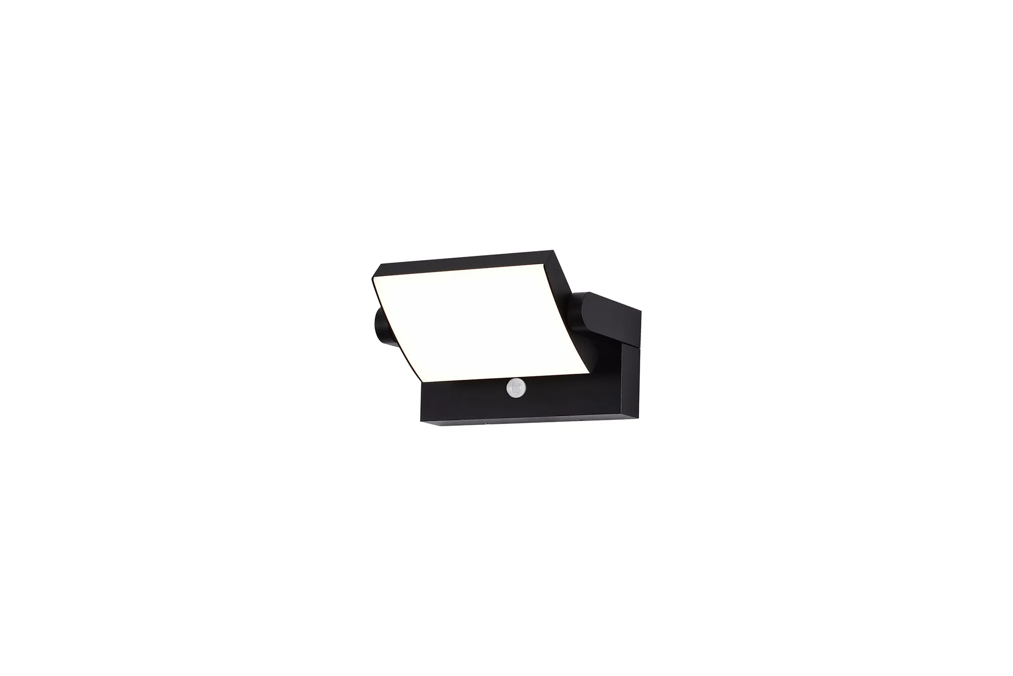 M8473  Cooper PIR Motion Sensor Wall Lamp Adjustable 20W LED Black